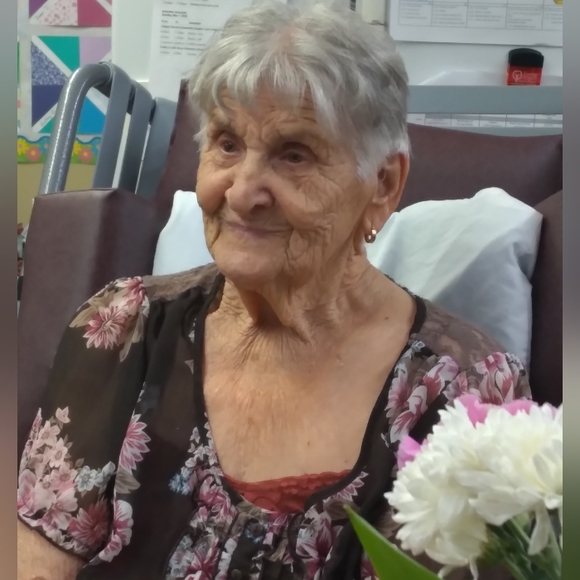 π¦ TURQUOISE FLORAL RETRO Tablecloth Square EUC Boho vibes - Picture 12 of 16